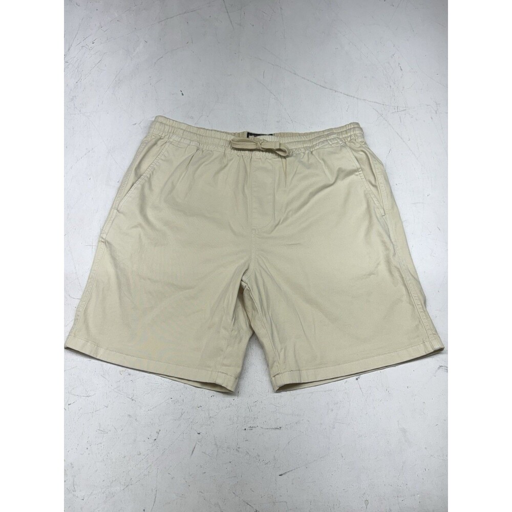 Todd Snyder Shorts Mens Medium Beige Cotton Tencel Blend Drawstring Summer